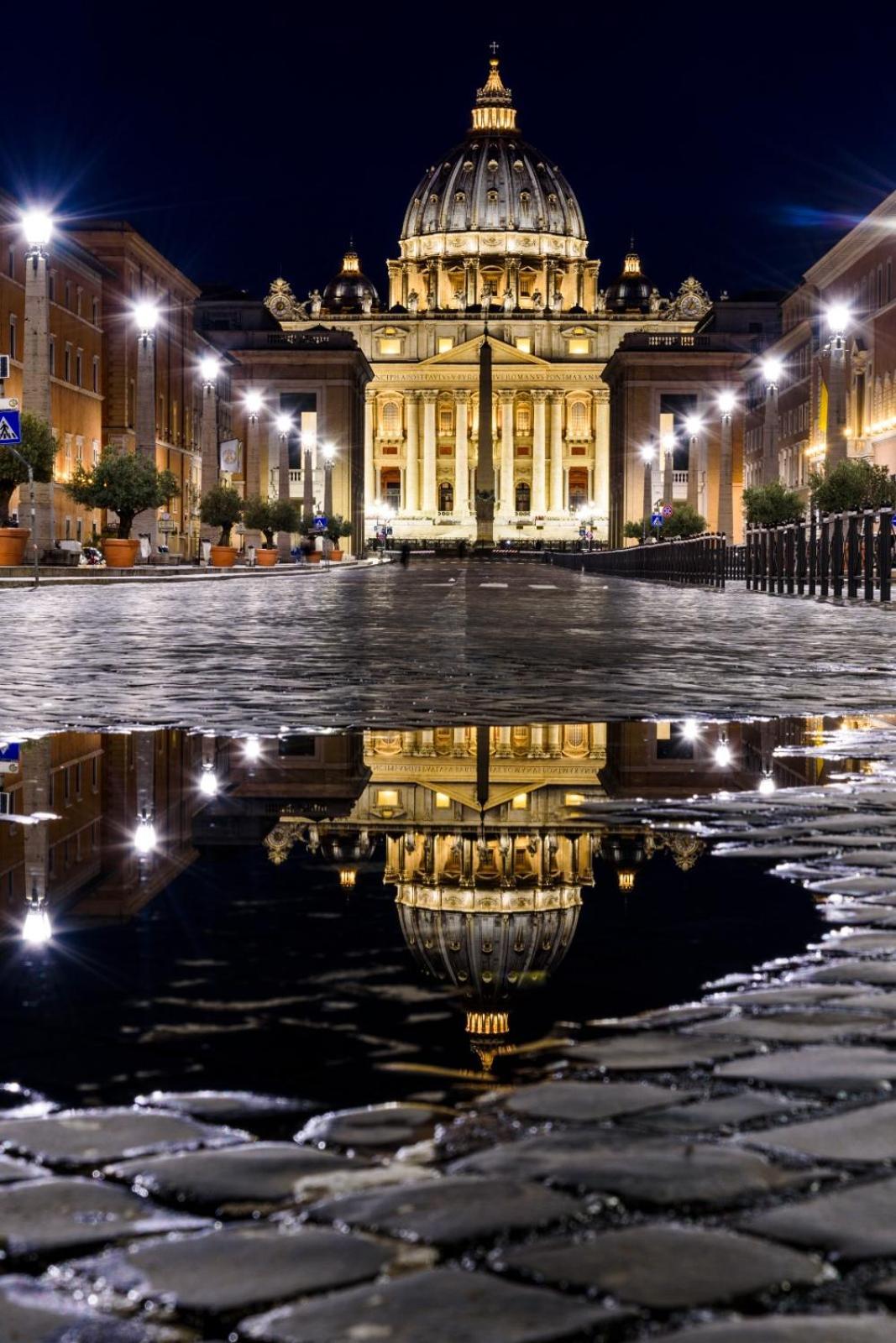 Vaticano-metro A 1 Min, Urban Rooftop Appartamento