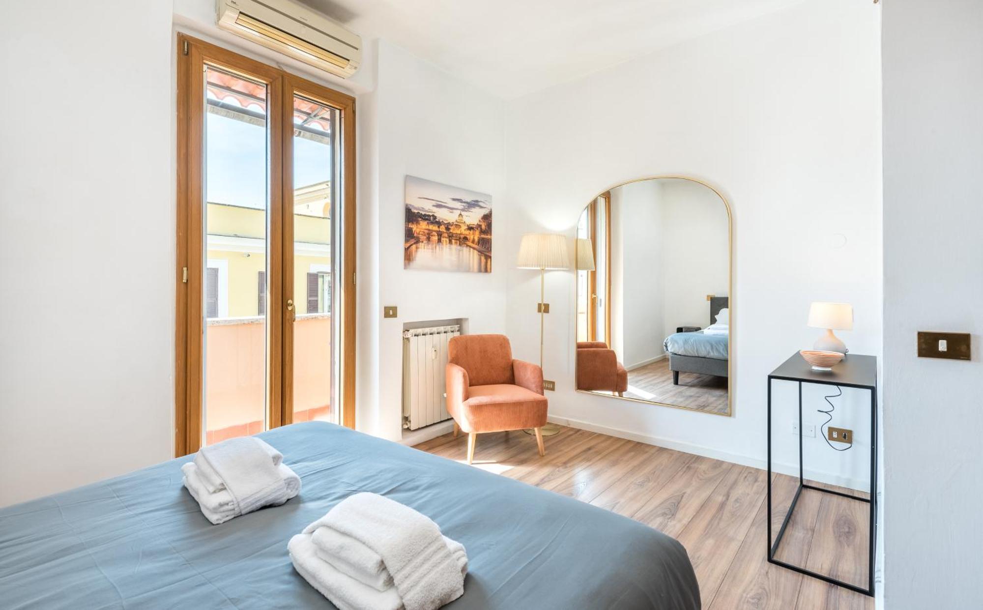 Vaticano-metro A 1 Min, Urban Rooftop Apartment Rom